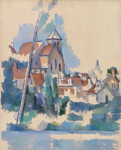 Chiesa a Montigny-sur-Loing, 1898 da Paul Cézanne